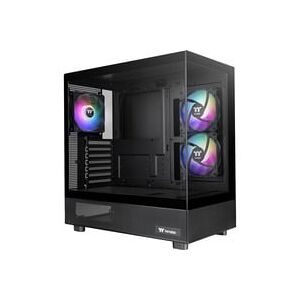 Thermaltake, Thermaltake View 270 Plus TG ARGB Black Midi-Tower Gaming-Gehäuse Schwarz