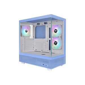 Thermaltake, Thermaltake View 270 Plus TG ARGB Hydrangea Blue Midi-Tower Gaming-Gehäuse Blau 3 Vorinstallierte LED Lüfter, Für AIO