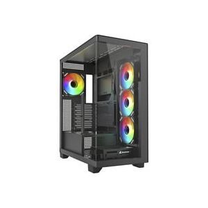 undefined, Sharkoon PC-Gehäuse ELITE SHARK CA500 Schwarz