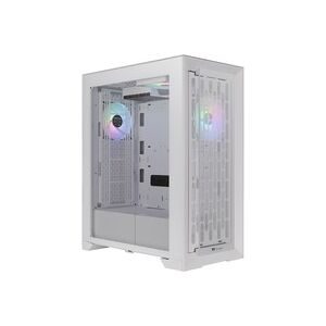 Thermaltake, Thermaltake CTE T500 TG Full Tower PC-Gehäuse Weiß 1 vorinstallierter Lüfter