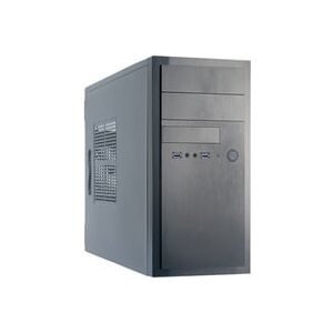 CHIEFTEC, Chieftec HT-01B-350GPB Midi-Tower PC-Gehäuse Schwarz