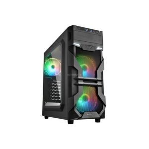 Sharkoon, Sharkoon VG7-W RGB - Tower - ATX - Seitenteil mit Fenster (Acryl)