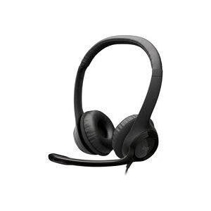 Logitech, Logitech H390 - PC Headset (Kabelgebunden, Binaural, On-ear, Schwarz)