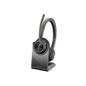 HP, Poly Voyager 4320 Headset + BT700 Dongle + Ladestation, für Microsoft Teams zertifiziert