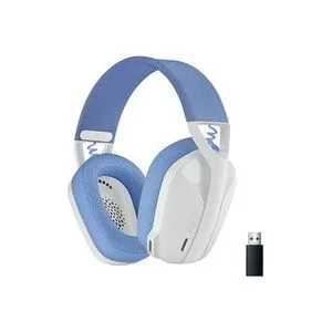 Logitech, LOGITECH G435 - Gaming Headset, Grauweiß und Flieder