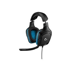 Logitech, Logitech Gaming-Headset "G432 7.1 Surround Schwarz" Noise-Cancelling