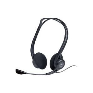 Logitech, Logitech Kabelgebundenes USB PC Headset 960 Kopfbügel mit Geräuschunterdrückung Mikrofon Schwarz