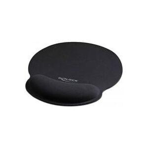 DeLock, Delock 12559 Mauspad mit Handballenauflage Schwarz