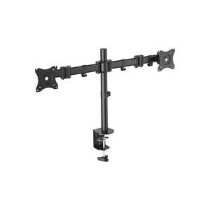 Digitus, Digitus Monitor-Tischhalterung DA-90349 2 Display(s) 38,1 cm (15) - 68,6 cm (27) Schwarz Drehbar, Höhenverstellbar,