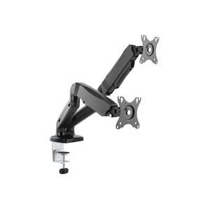 ICY BOX, IB-MS304-T, Monitorständer mit Tischhalterung für zwei Monitore bis zu 27?? (68 cm)