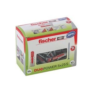 Fischer, Fischer 535458 DUOPOWER 5x25 S LD 2-Komponenten-Dübel 25 mm 5 mm 50 St.