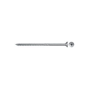 Fischer, Fischer 670470 Power-Fast II Spanplattenschraube 6 mm 260 mm T-Profil Stahl galvanisch verzinkt 25 St.