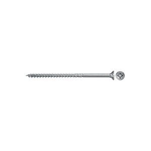 Fischer, Fischer 670407 Power-Fast II Spanplattenschraube 5 mm 100 mm Kreuzschlitz Pozidriv Stahl galvanisch verzinkt 100 St.
