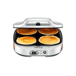 Rommelsbacher, Rommelsbacher PC 1800 Pancake Maker – Crepes Maschine/Crepes Maker – silber