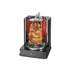 Clatronic, Clatronic DVG 3686 Döner-Vertikal-Multigrill – Tischgrill – schwarz