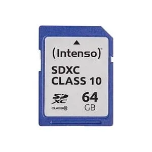 Intenso, INTENSO SDXC Card Class 10 64GB 3411490