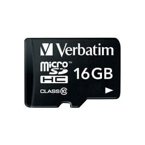 Verbatim, Verbatim Speicherkarte MicroSDHC/SDXC Premium, Speicherkapazität 16 GB