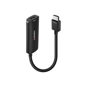 LINDY, LINDY 38327 HDMI / DisplayPort Konverter [1x HDMI® - 1x DisplayPort] Schwarz 4K UHD 157 mm