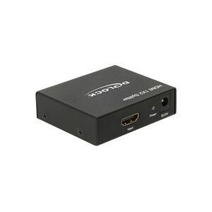 Delock, Splitter HDMI Buchse > 2x HDMI Buchse 4K, Splitter & Switches