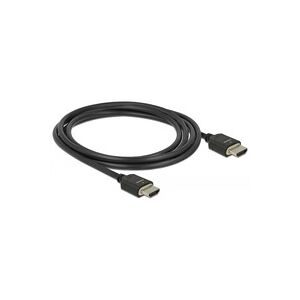 undefined, Delock Kabel 8K 60Hz HDMI - HDMI, 2 m, Schwarz