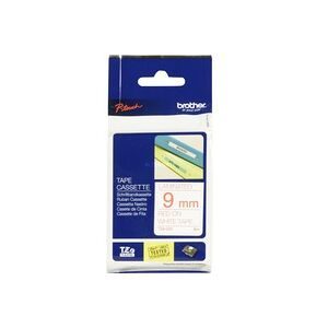 PTOUCH, PTOUCH Band, laminiert rot/weiss TZe-222 PT-1280VP 9 mm