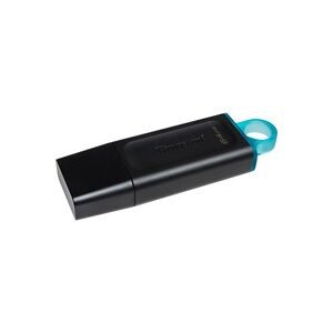 Kingston, Kingston -  DataTraveler Exodia 64 GB USB 3.2 Flash-Laufwerk, Türkisblau, 64 GB