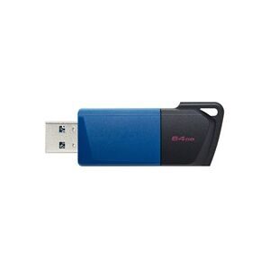 Kingston, Kingston -  DataTraveler Exodia M 64 GB USB 3.2 Flash-Laufwerk, Blau, 64 GB