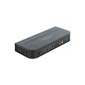 DeLock, DeLock - 11481 Tastatur/Video/Maus (KVM)-Switch Schwarz