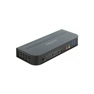 DeLock, Delock 11482 DisplayPort-Switch DisplayPort®, HDMI Gestensteuerung, Maus, Tastatur, Fernbedienung 3840 x 2160 Pixel