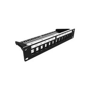Digitus, Digitus DN-91420 10 Zoll Patchbox-Rahmen Schwarz (RAL 9005)