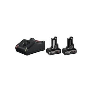 Bosch Professional, Bosch Professional 1600A01B20 GAL 12V-40 +2x GBA 6.0Ah Werkzeug-Akku und Ladegerät 12 V 6 Ah Li-Ion