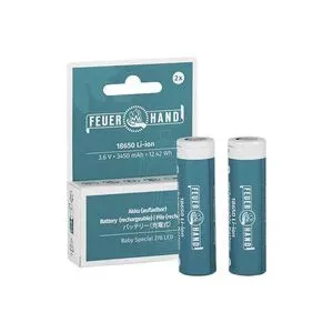 Feuerhand Li-Ion Akkus 18650, 3.450mAh, 2er Set