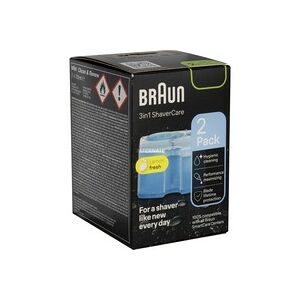 Braun, Braun - Reinigungskartuschen, 2er-Pack, Blau