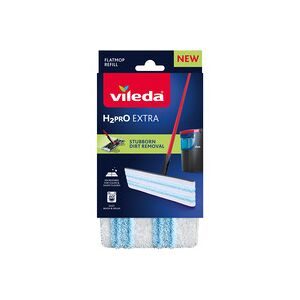 Vileda, Vileda 175787 Vileda H2PRO EXTRA Flat Mop Ersatzbezug Wischbezug 1 St.