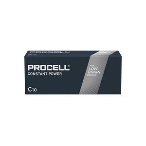 DURACELL, DURACELL Batterie PROCELL 8100mAh PC1400 C, LR14, 1.5V 10 St&uuml;ck