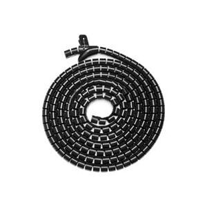 Digitus, Digitus Spiralschlauch Kunststoff, PET Schwarz flexibel 5000 mm (L x B x H) 5000 x 30 x 30 mm 1 St. DA-90508