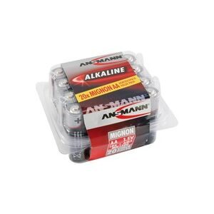 ANSMANN, Ansmann LR06 Red-Line Mignon (AA)-Batterie Alkali-Mangan 2800 mAh 1.5 V 20 St.