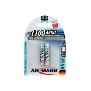 ANSMANN, Ansmann HR03 Micro (AAA)-Akku NiMH 1050 mAh 1.2 V 2 St.