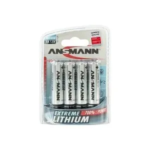 ANSMANN, Ansmann Extreme Mignon (AA)-Batterie Lithium 2850 mAh 1.5 V 4 St.