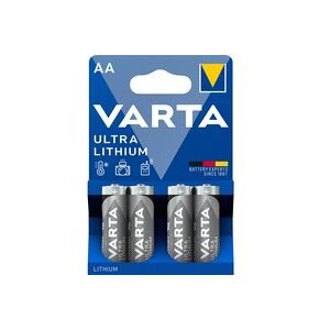 VARTA, VARTA Batterie Lithium AA,1,5V 6106301404 2900 mAh 4 St&uuml;ck