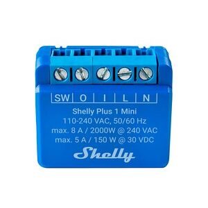 Shelly, Shelly Shelly 1 Mini Gen3 Schaltaktor Wi-Fi, Bluetooth