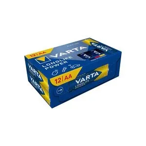 VARTA, Varta VARTA Longlife Power AA Cube Pack12 Mignon (AA)-Batterie Alkali-Mangan 1.5 V 12 St.