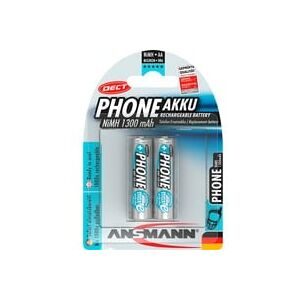 ANSMANN, Ansmann DECT maxE HR06 Mignon (AA)-Akku NiMH 1300 mAh 1.2 V 2 St.