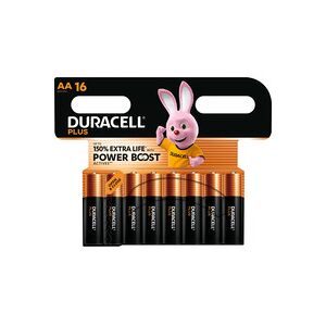 DURACELL, Duracell Plus Power Boost MN1500 Mignon (AA)-Batterie 1.5 V 16 St.