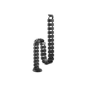 Digitus, Digitus Kabel-Bündelschlauch 1300 mm ABS Kunststoff, Metall Schwarz flexibel (L x B x H) 1300 x 67 x 35 mm 1 St.