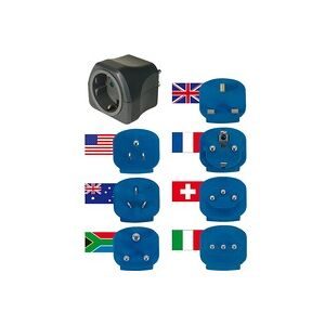 BRENNENSTUHL, Brennenstuhl 1508160 Reiseadapter 7er Set 1508160