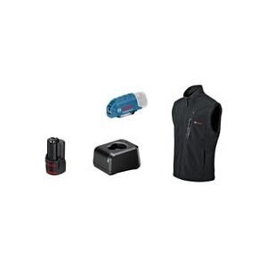 Bosch Professional, Bosch Professional 06188000G5 Beheizbare Weste GHV 12+18V XA Kleider-Größe: M Schwarz