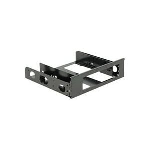 DeLock - 18267 Computer-Gehäuseteil Universal HDD-Halterung, Schwarz