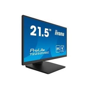 Iiyama, Iiyama ProLite T2252MSC-B2 Touchscreen-Monitor EEK: C (A - G) 54.6 cm (21.5 Zoll) 1920 x 1080 Pixel 16:9 5 ms HDMI®,