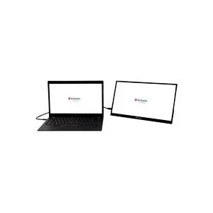 Verbatim, "Verbatim - Portable Monitor, Black, ""15.6"""""""